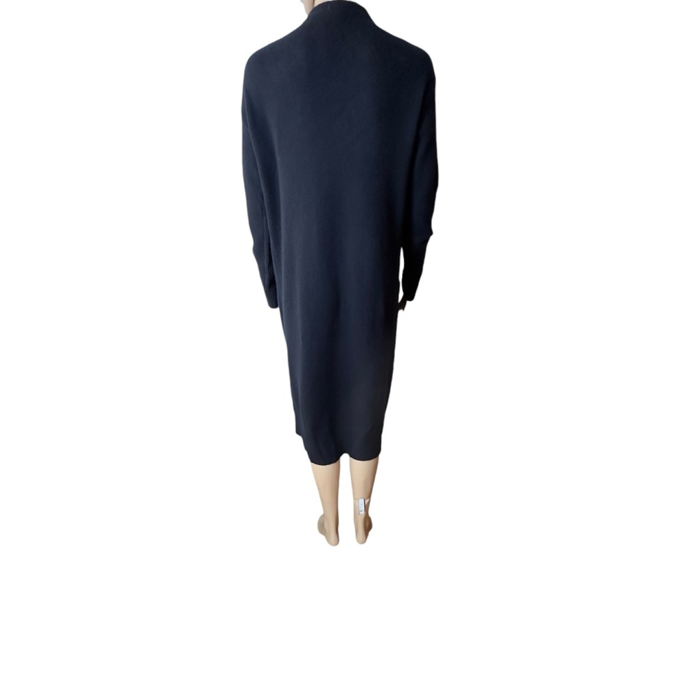 Halogen Wool & Cashmere Long Cardigan Black Size Small - Picture 6 of 10